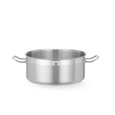 Pánev na dušení nízká, bez víka, HENDI, Profi Line, 7,3L, ⌀280x(H)120mm | 830178